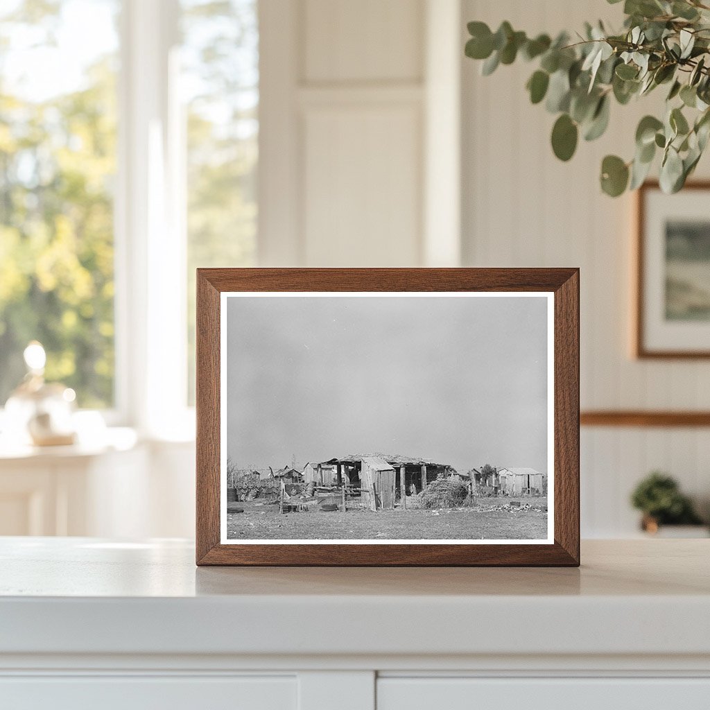 Vintage 1939 Robstown Texas Housing and Outbuildings