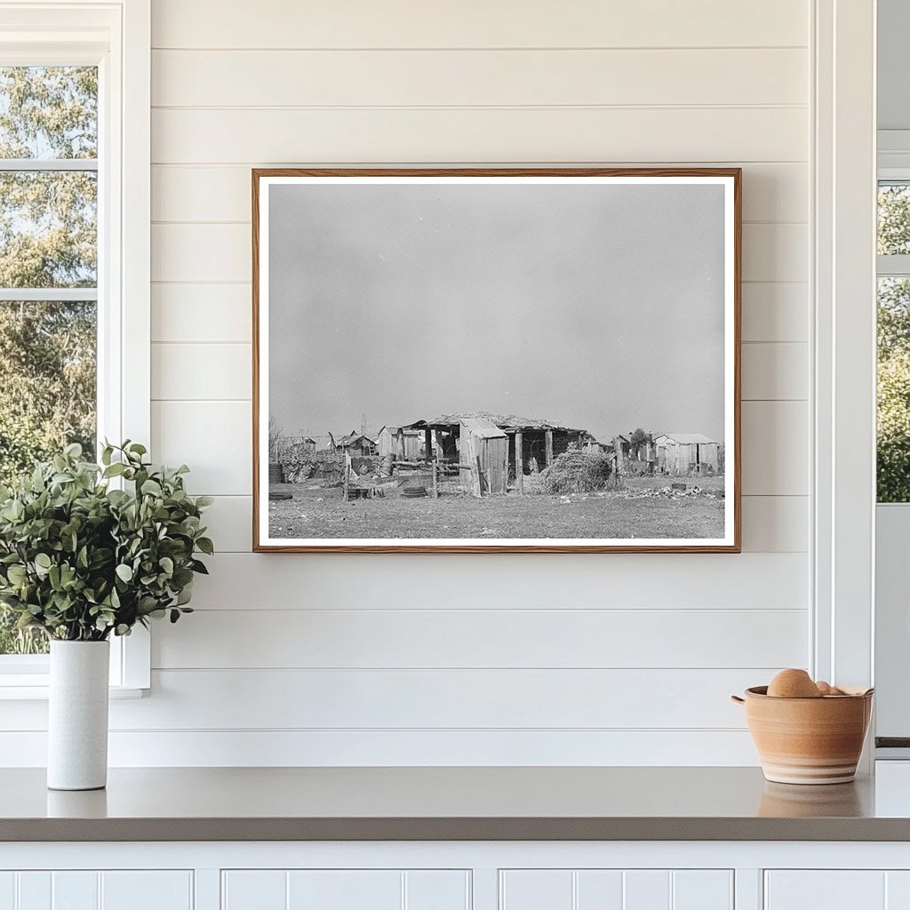 Vintage 1939 Robstown Texas Housing and Outbuildings