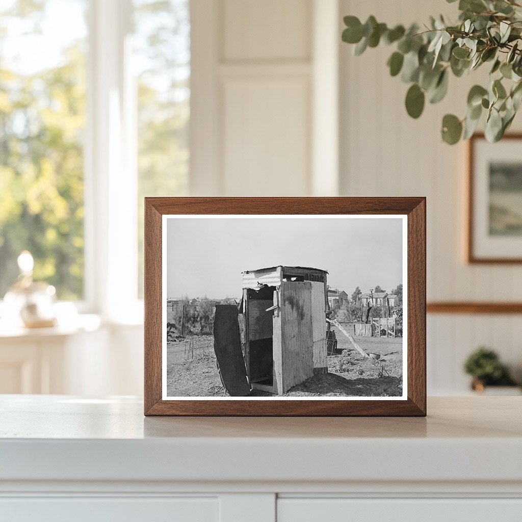 Mexican Privy in Robstown Texas February 1939