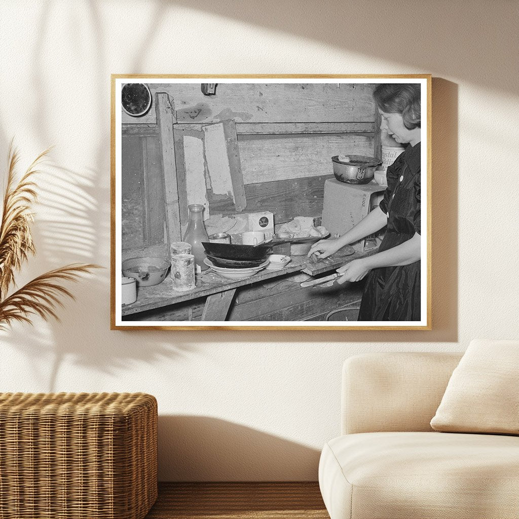 Wife of War Veteran in Corpus Christi Shantytown 1939