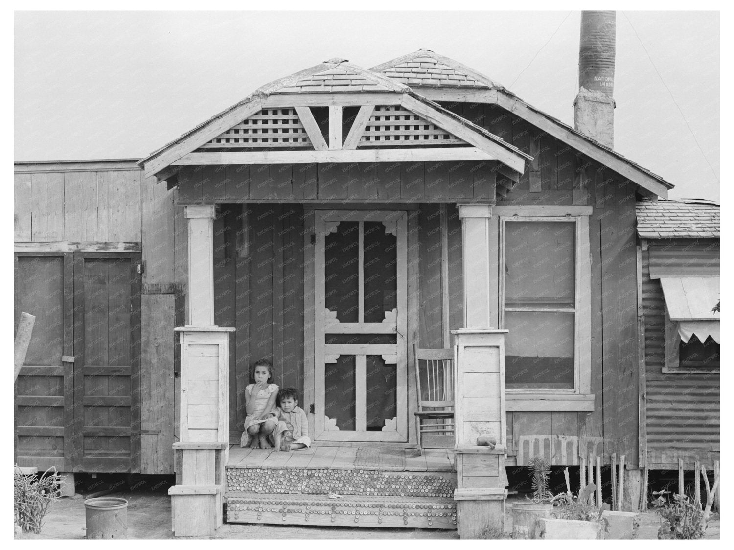 Vintage Mexican House in Edcouch Texas 1939