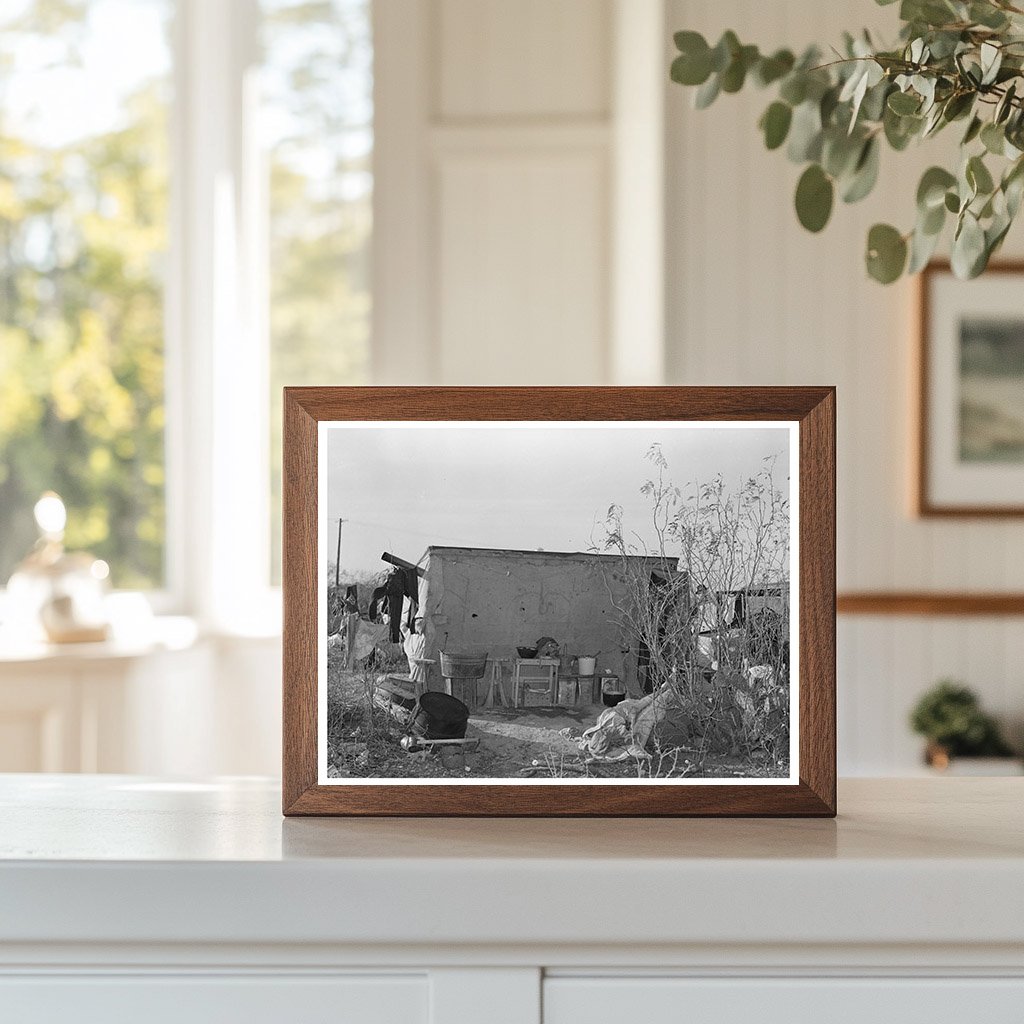 Migrant Camp Near Edinburg Texas February 1939 Photo