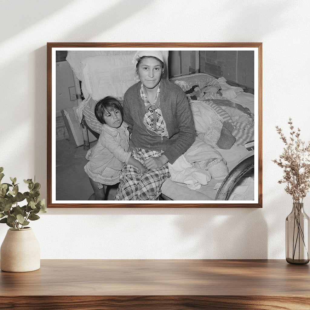 Mexican Mother and Baby in Crystal City Texas 1939