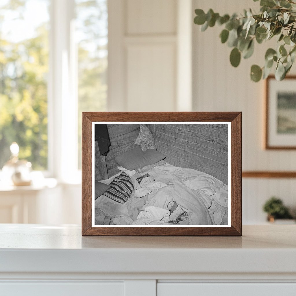 Vintage 1939 Bed in Crystal City Texas Home