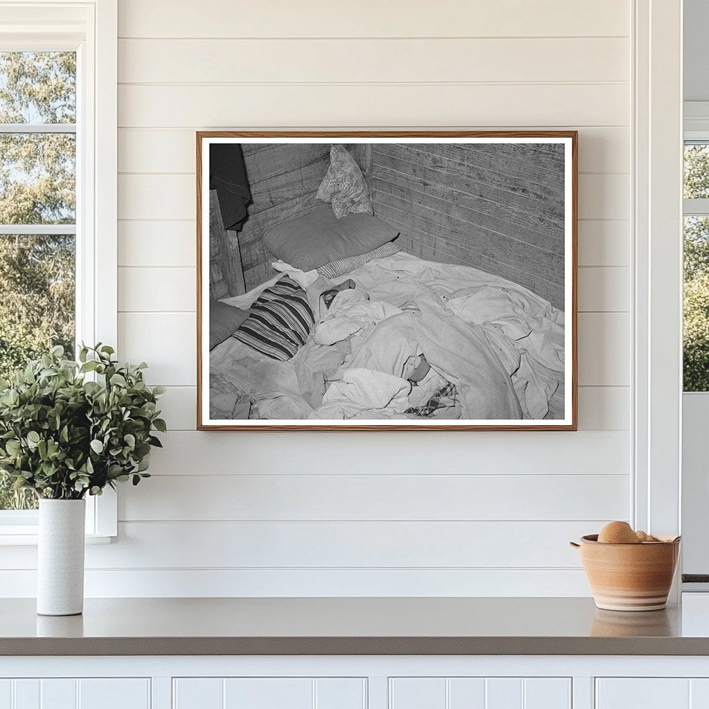 Vintage 1939 Bed in Crystal City Texas Home