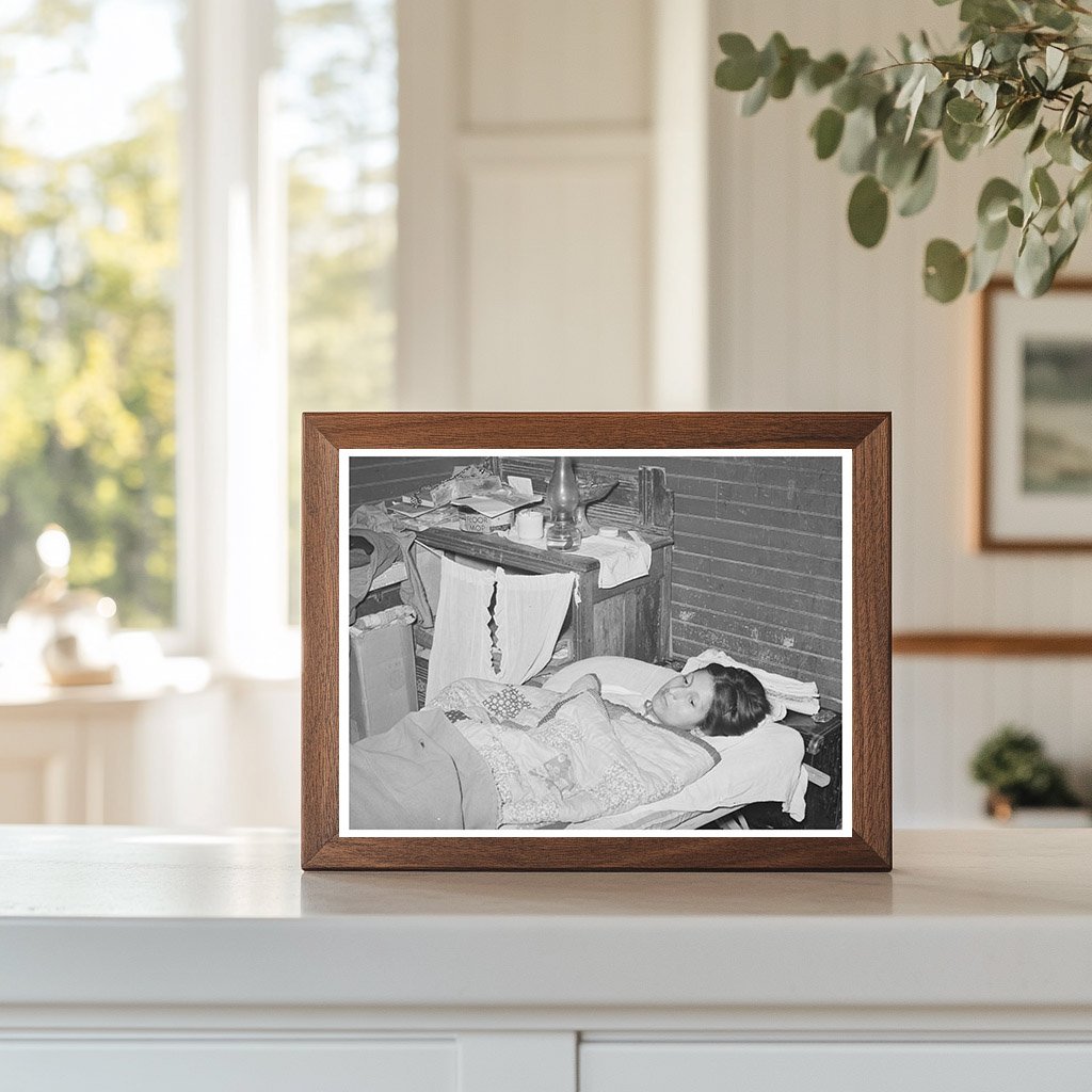 Mexican Tubercular Patient in Crystal City Texas 1939