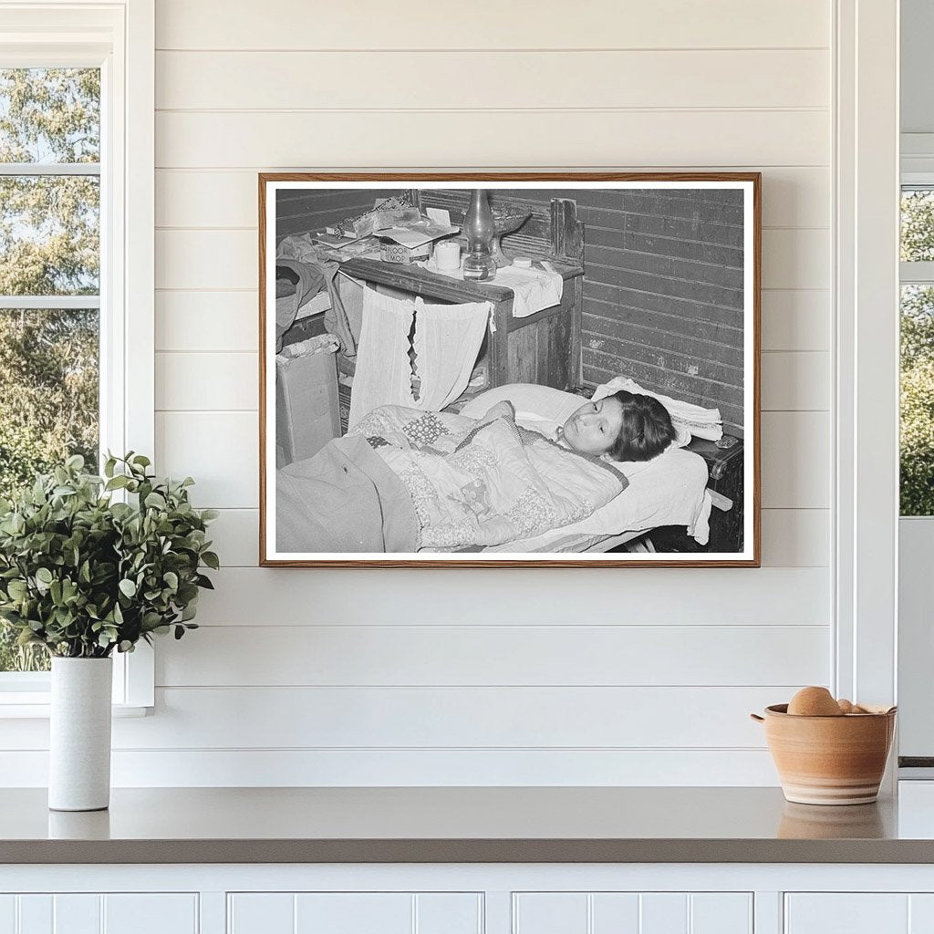 Mexican Tubercular Patient in Crystal City Texas 1939