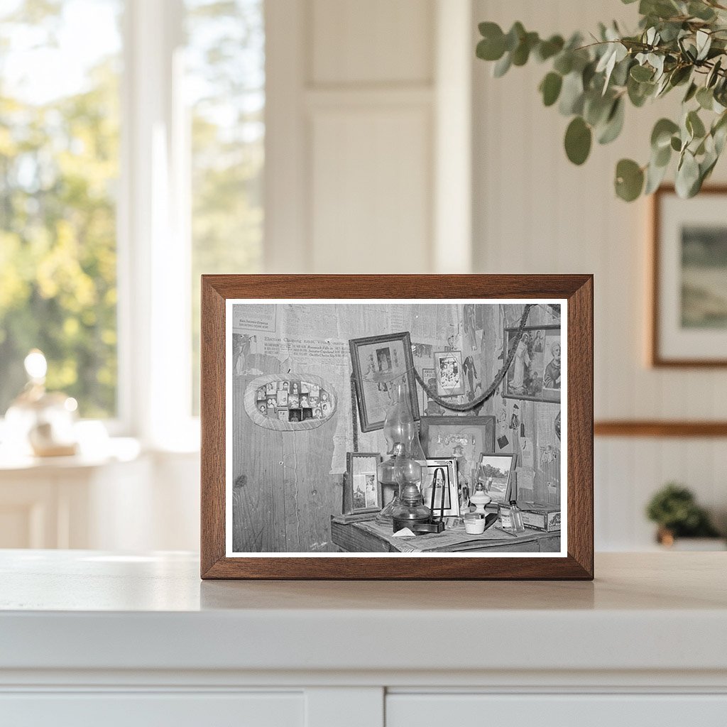 Mexican Living Room in Crystal City Texas 1939