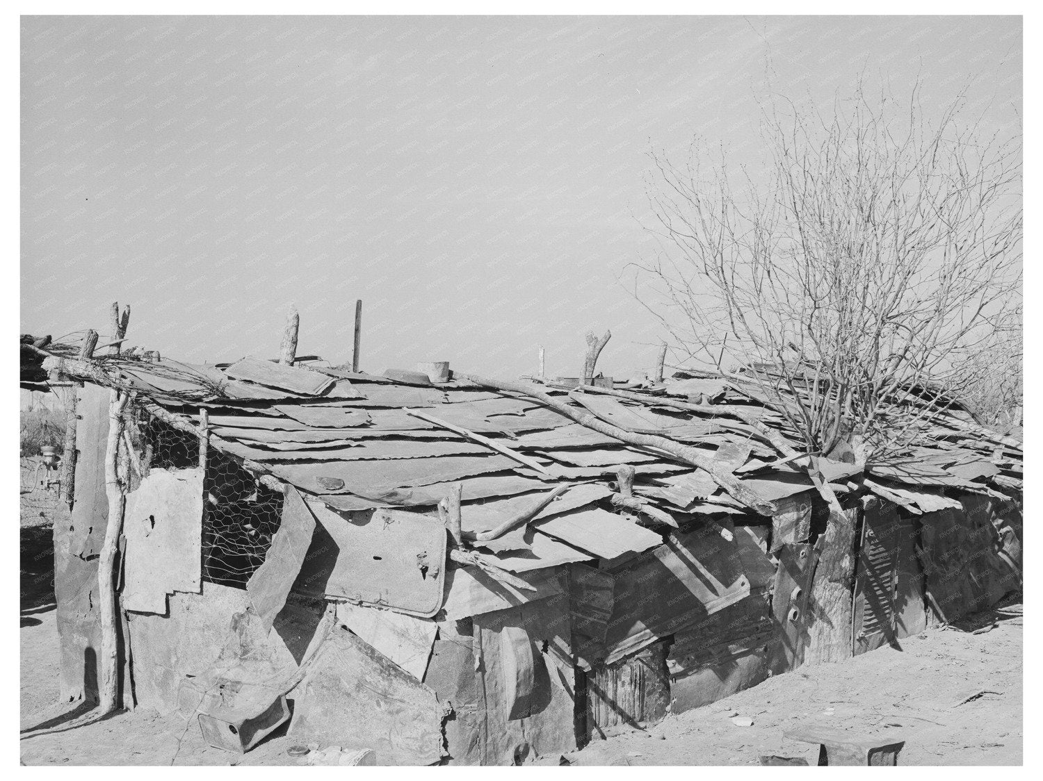 Vintage Chicken House from Auto Parts Crystal City 1939