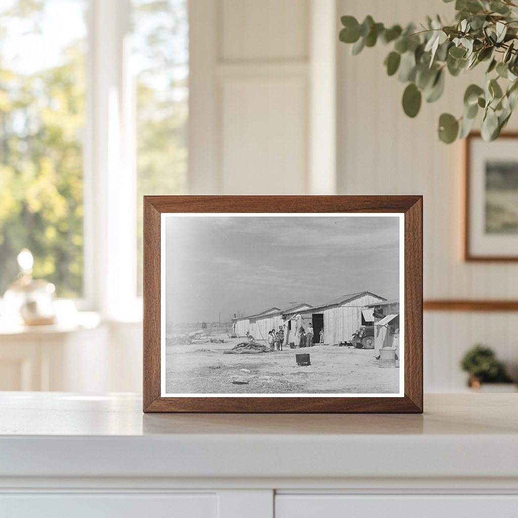 Mexican Day Laborer Homes in Crystal City Texas 1939