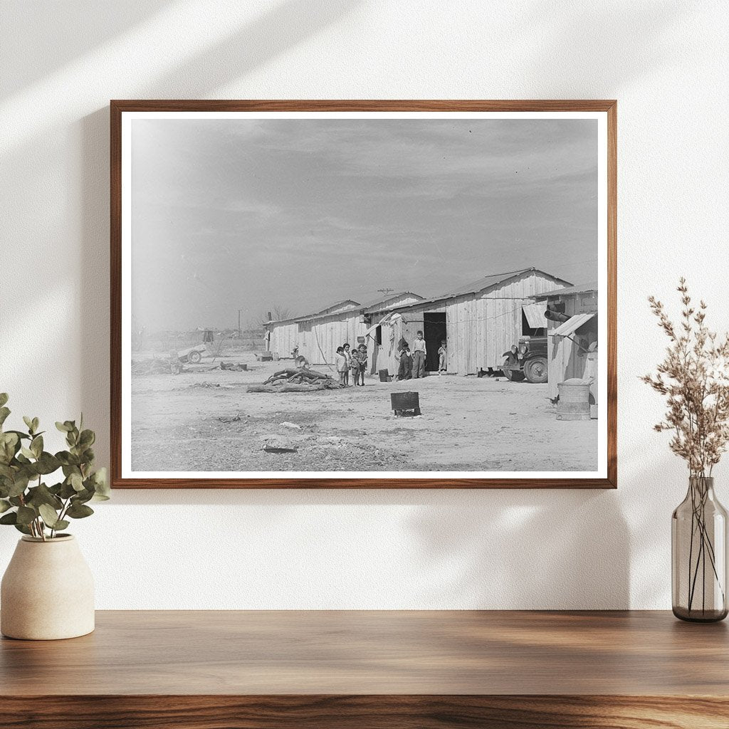 Mexican Day Laborer Homes in Crystal City Texas 1939