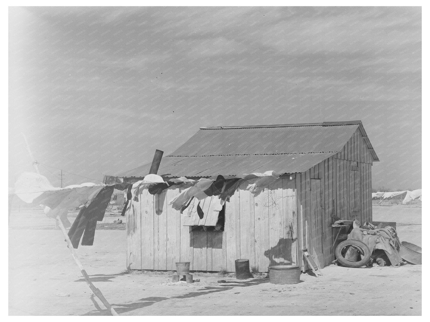 Mexican Day Laborers House Crystal City Texas 1939