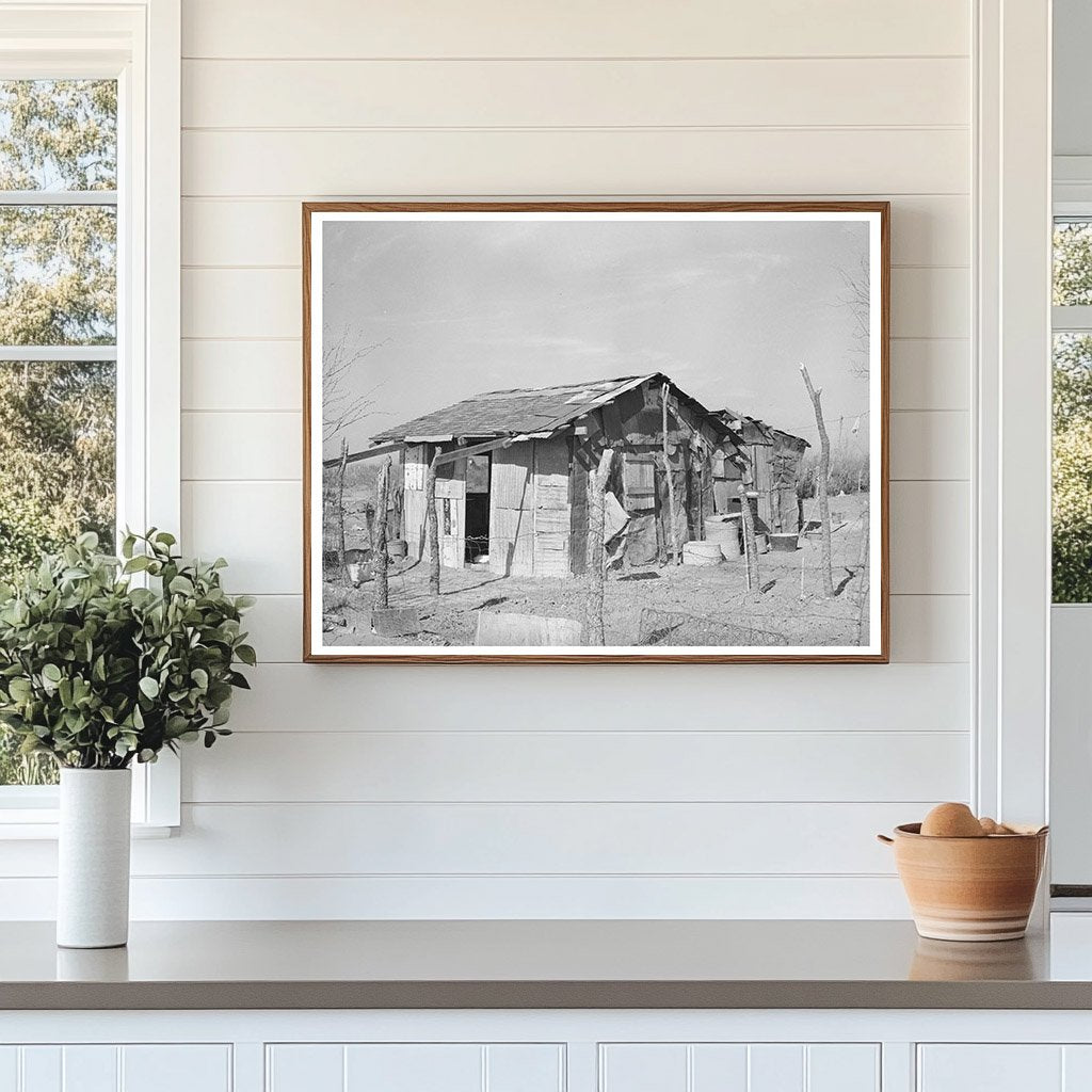 Mexican Family Home in Crystal City Texas 1939