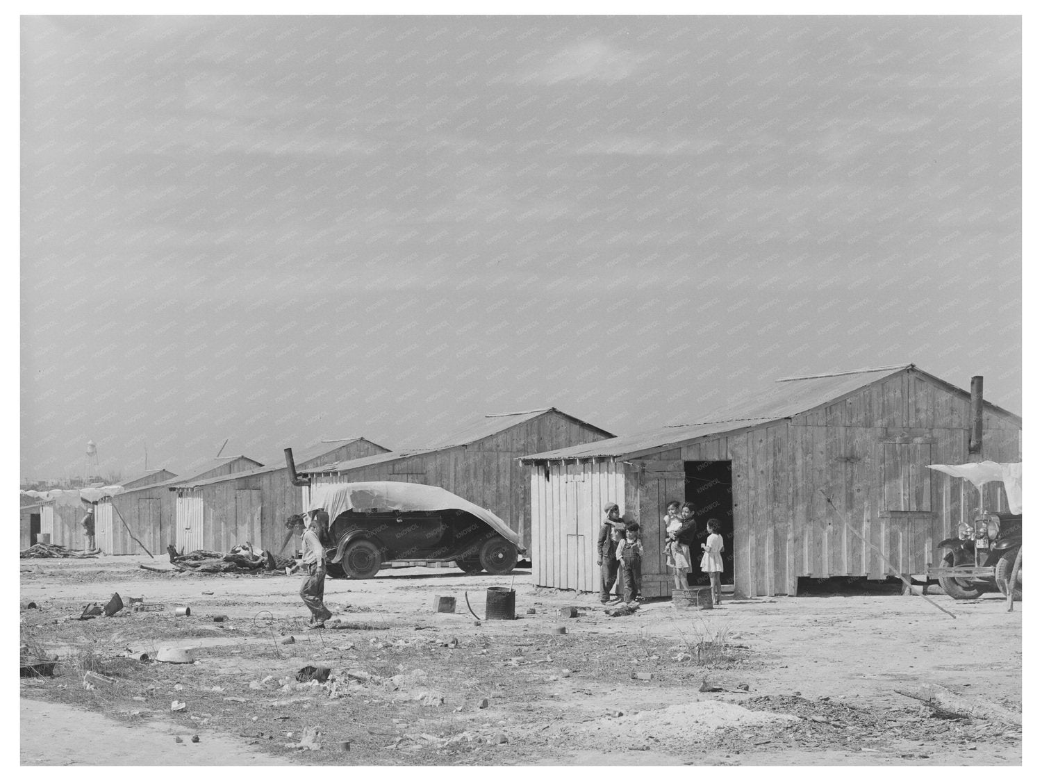 Mexican Day Laborer Houses Crystal City Texas 1939