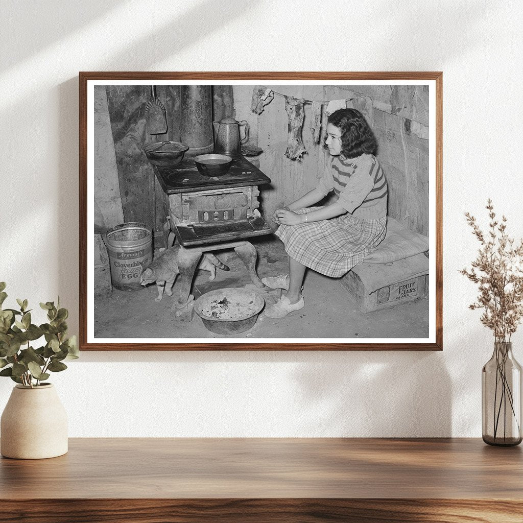 Vintage Kitchen Interior San Antonio Texas 1939