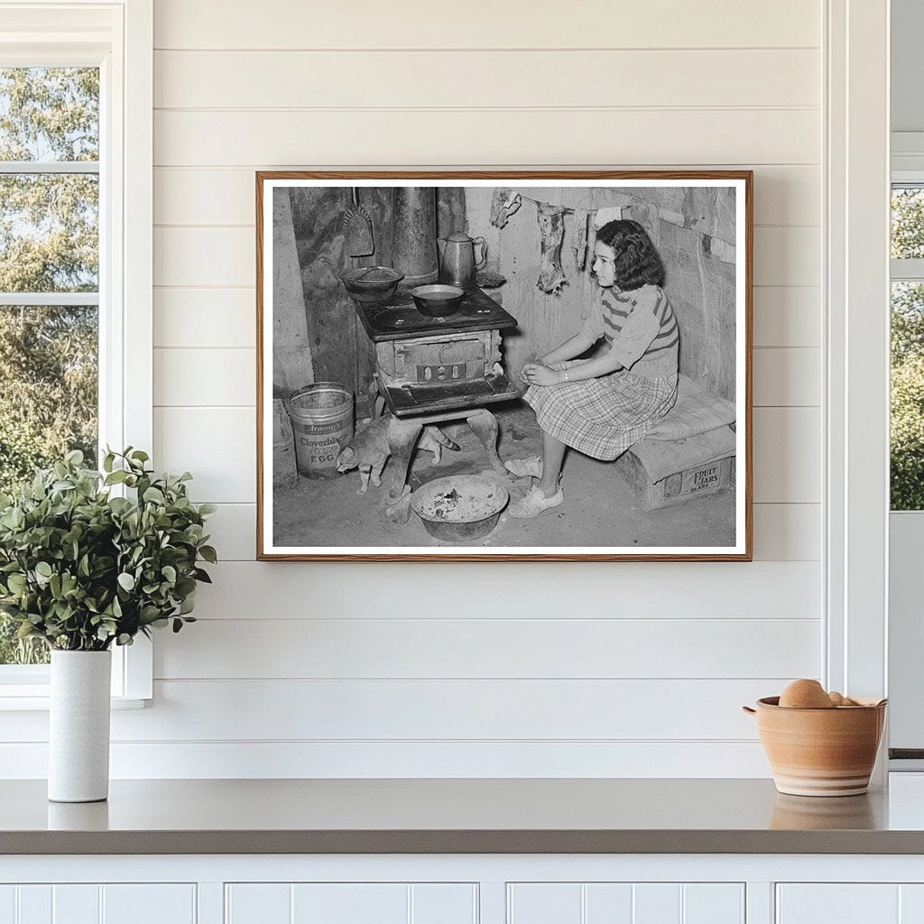 Vintage Kitchen Interior San Antonio Texas 1939