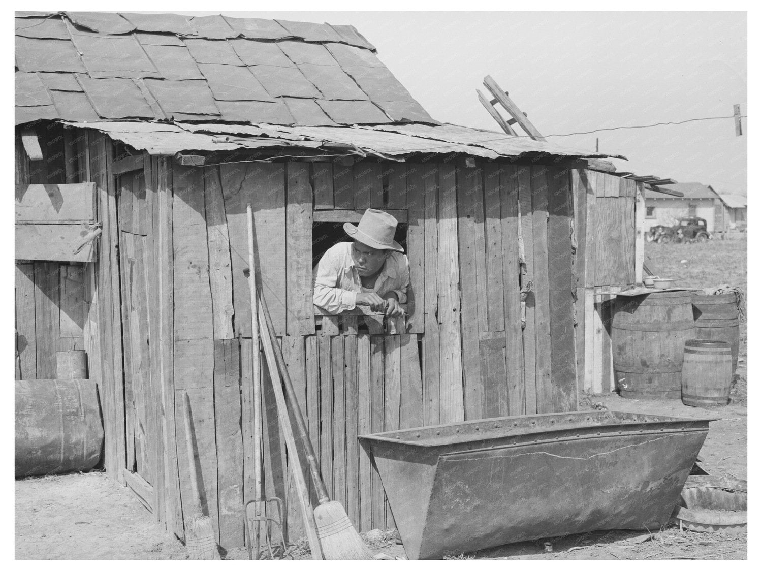 Vintage Mexican House in San Antonio Texas 1939