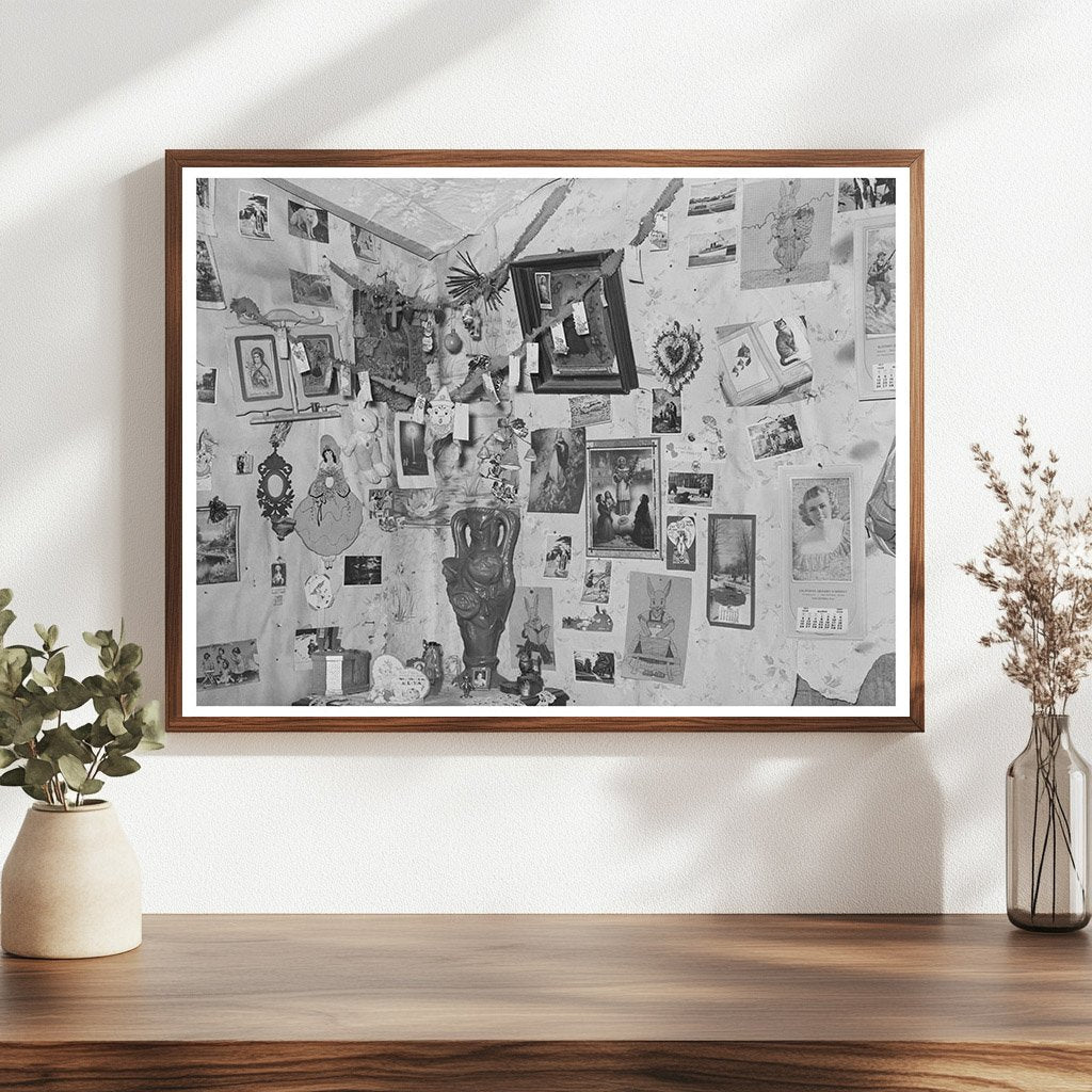 Vintage 1939 Mexican House Living Room in San Antonio Texas