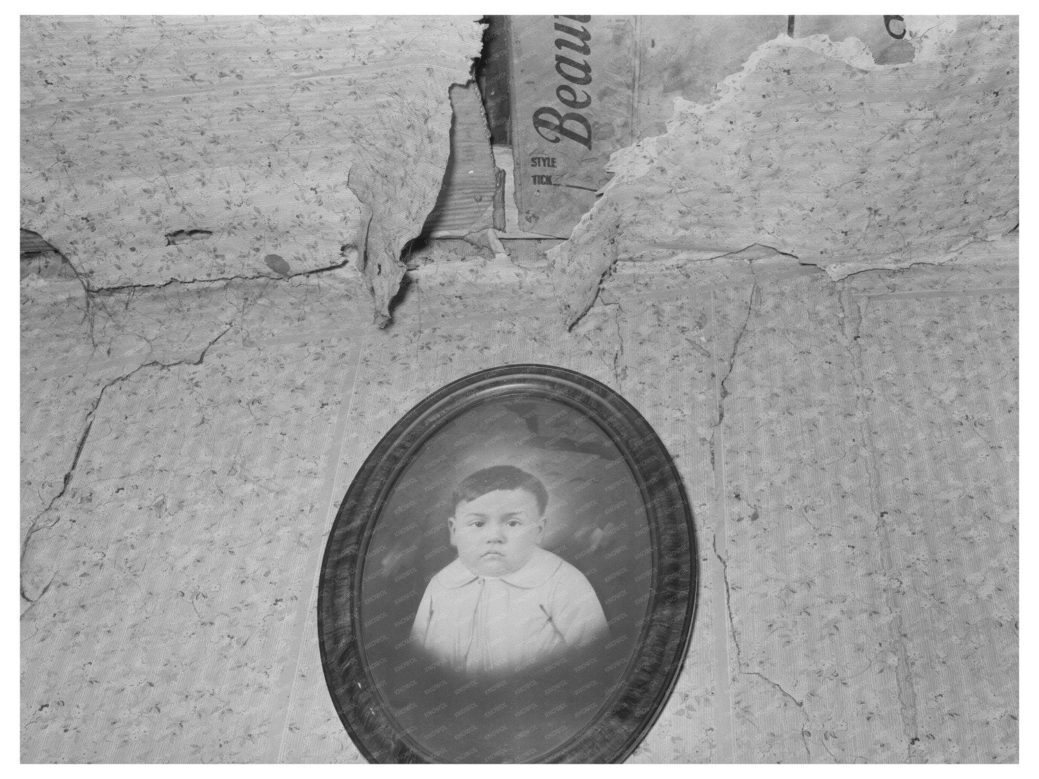 Mexican Portrait San Antonio Texas March 1939