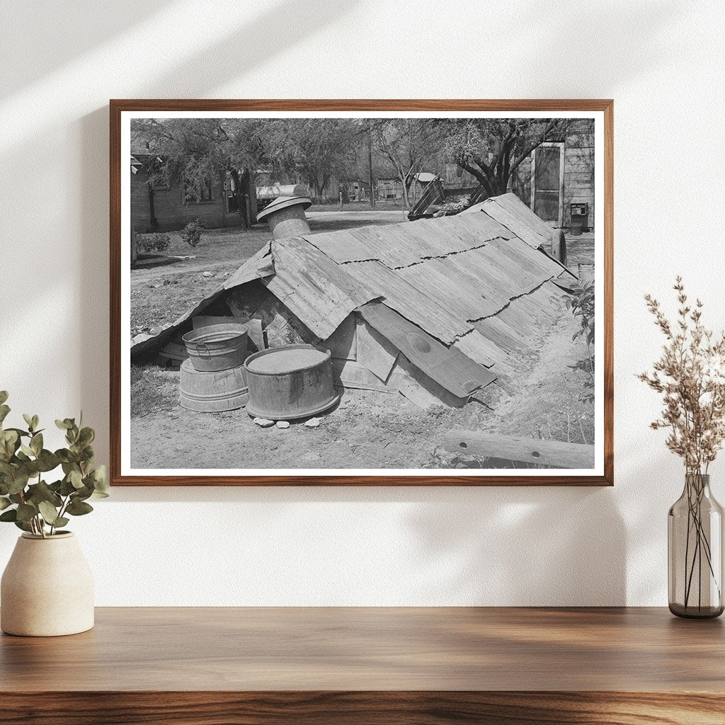 Underground Storage Cellar San Antonio Texas 1939