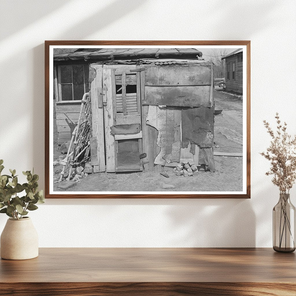 Mexican House Entrance San Antonio Texas 1939