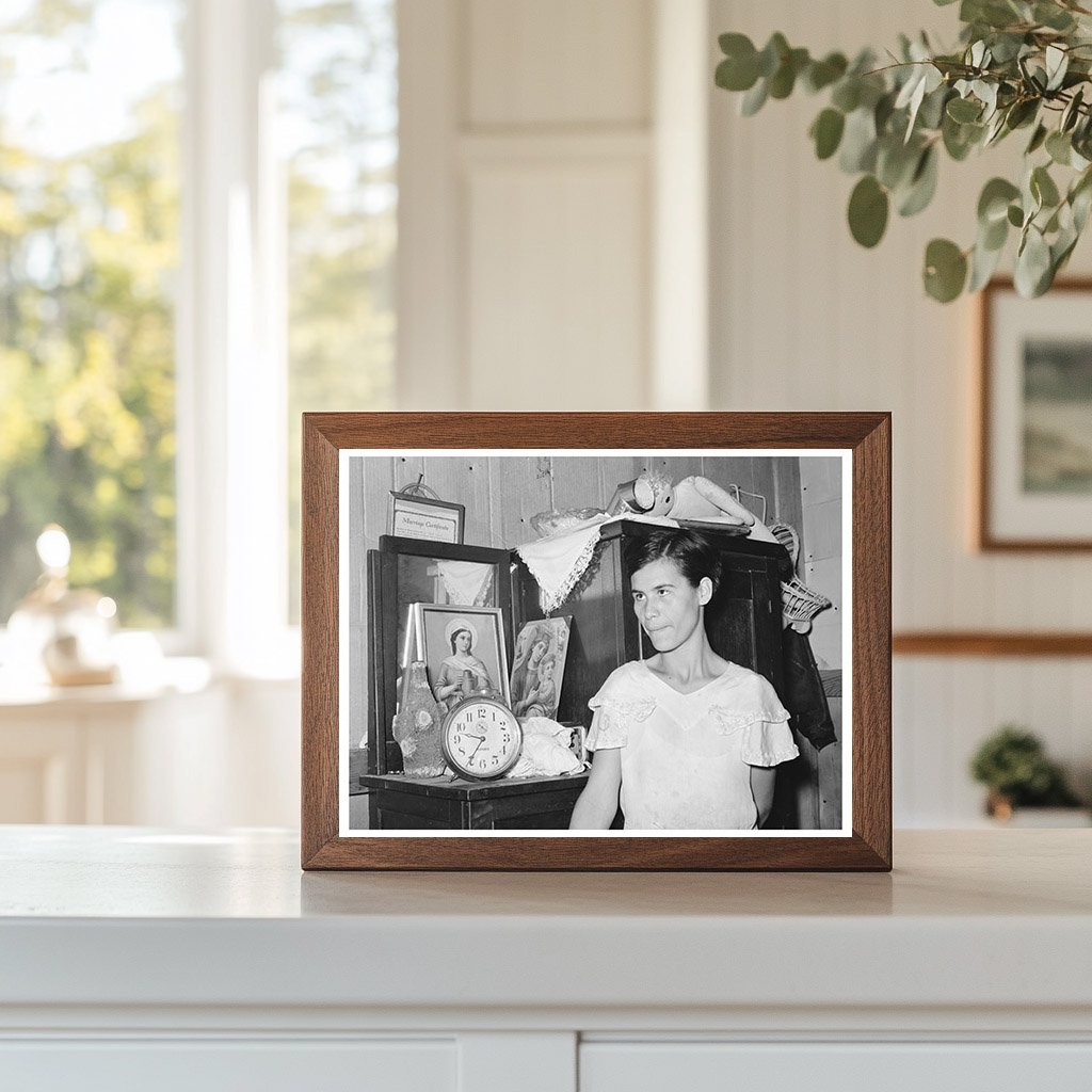 Mexican Woman in San Antonio Texas March 1939