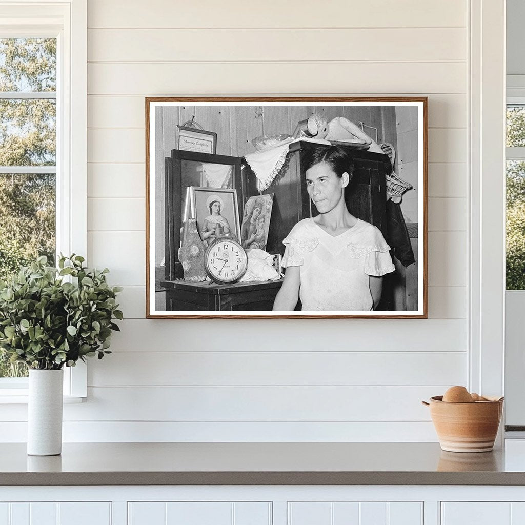 Mexican Woman in San Antonio Texas March 1939