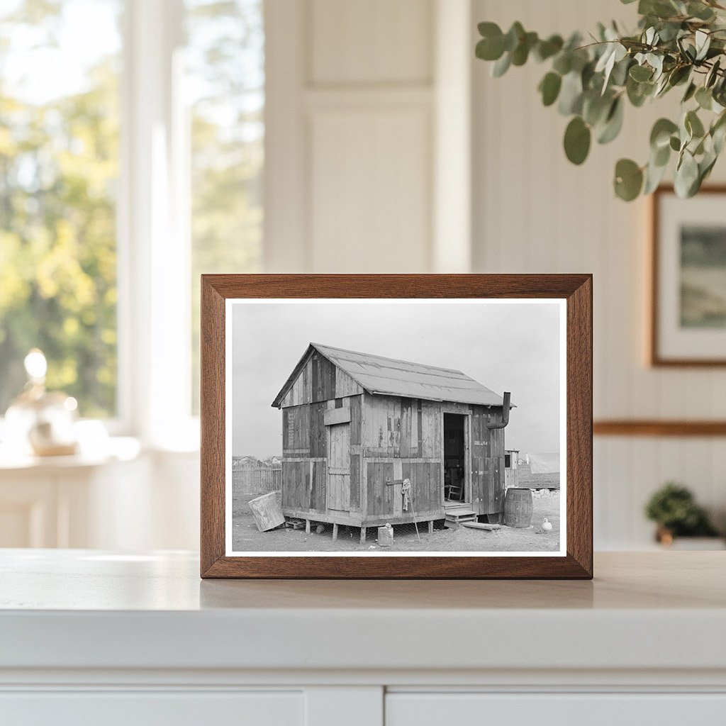 House Made from Airplane Engine Crates San Antonio 1939