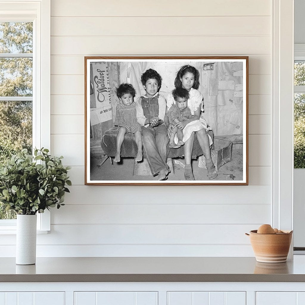 Mexican Children in San Antonio Bexar County 1939