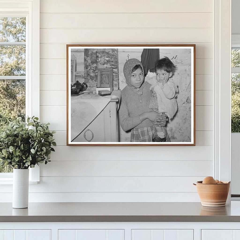 Mexican Children at Home in San Antonio 1939