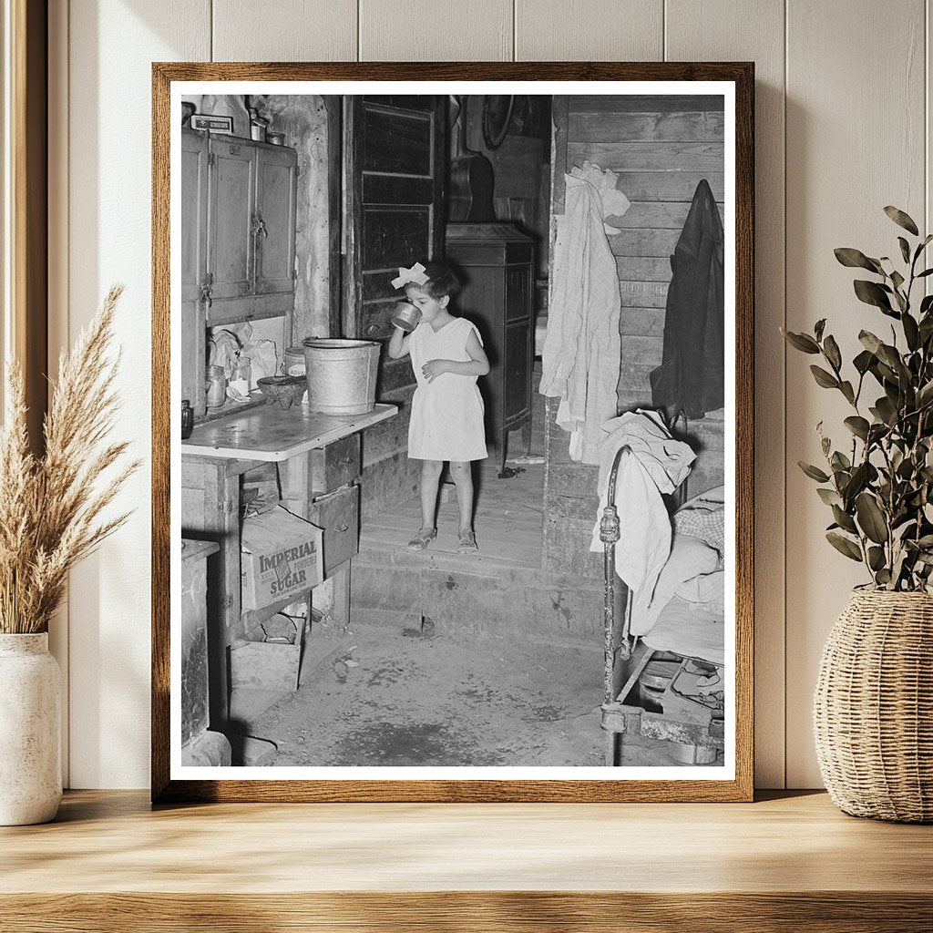 Mexican Home Interior San Antonio Texas March 1939