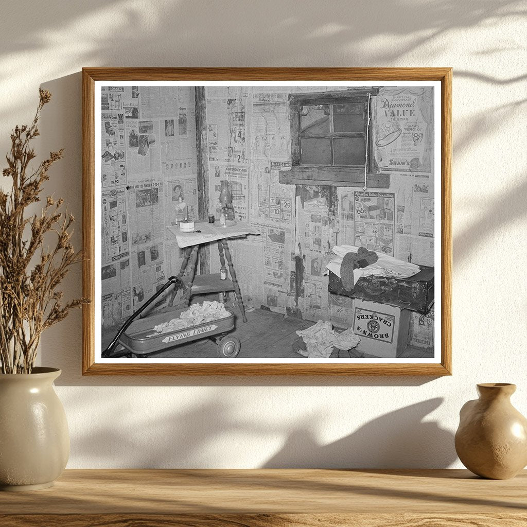 Vintage Living Room in San Antonio Texas March 1939