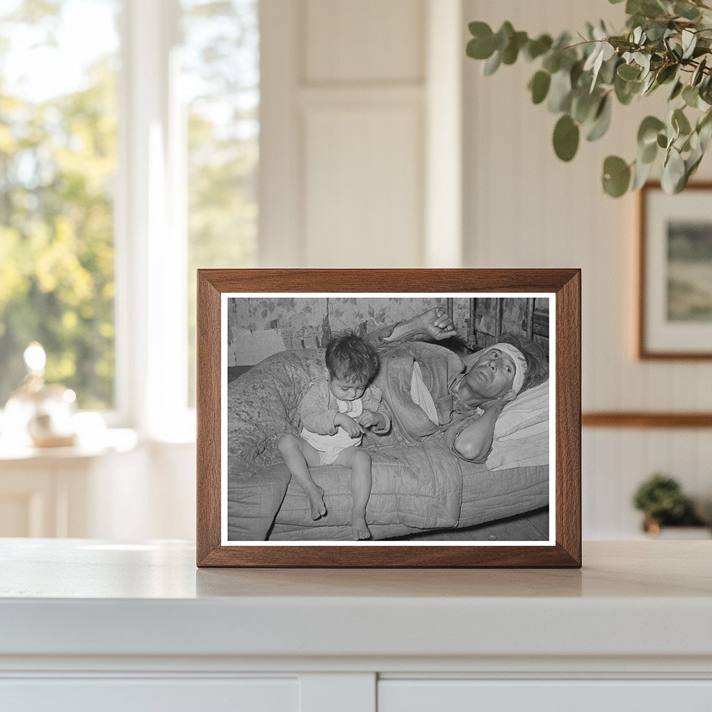 Mexican Father and Son in San Antonio 1939