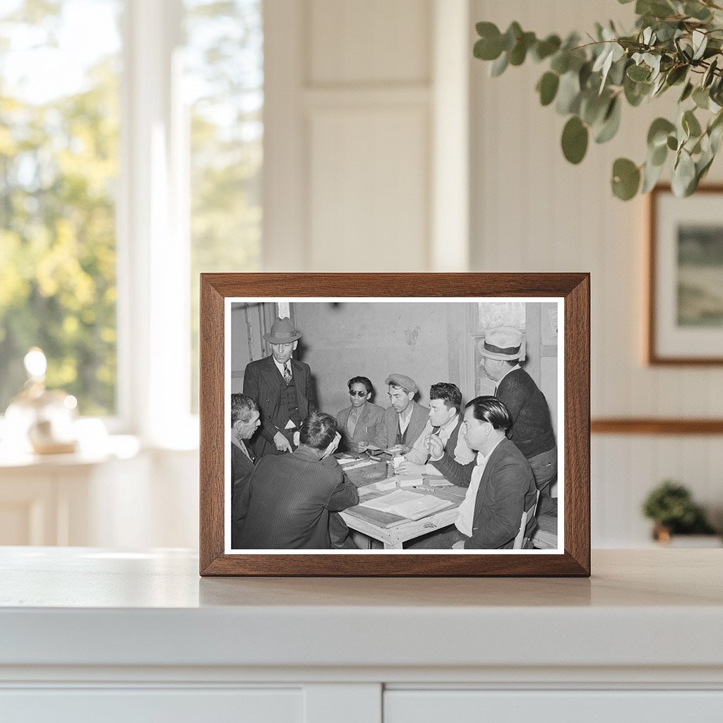 Mexican Pecan Workers Union Meeting San Antonio 1939