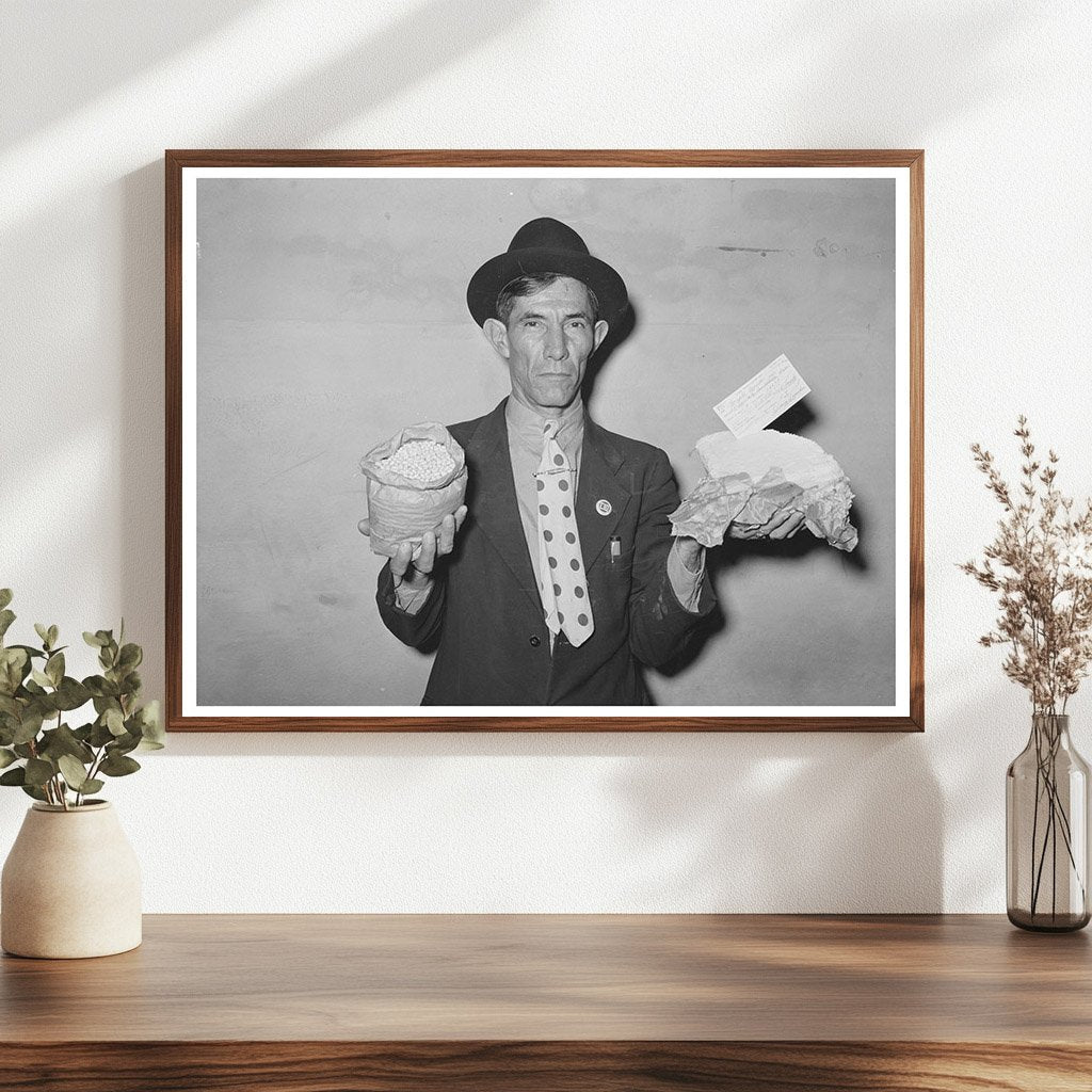 Mexican Pecan Workers Relief Supplies March 1939