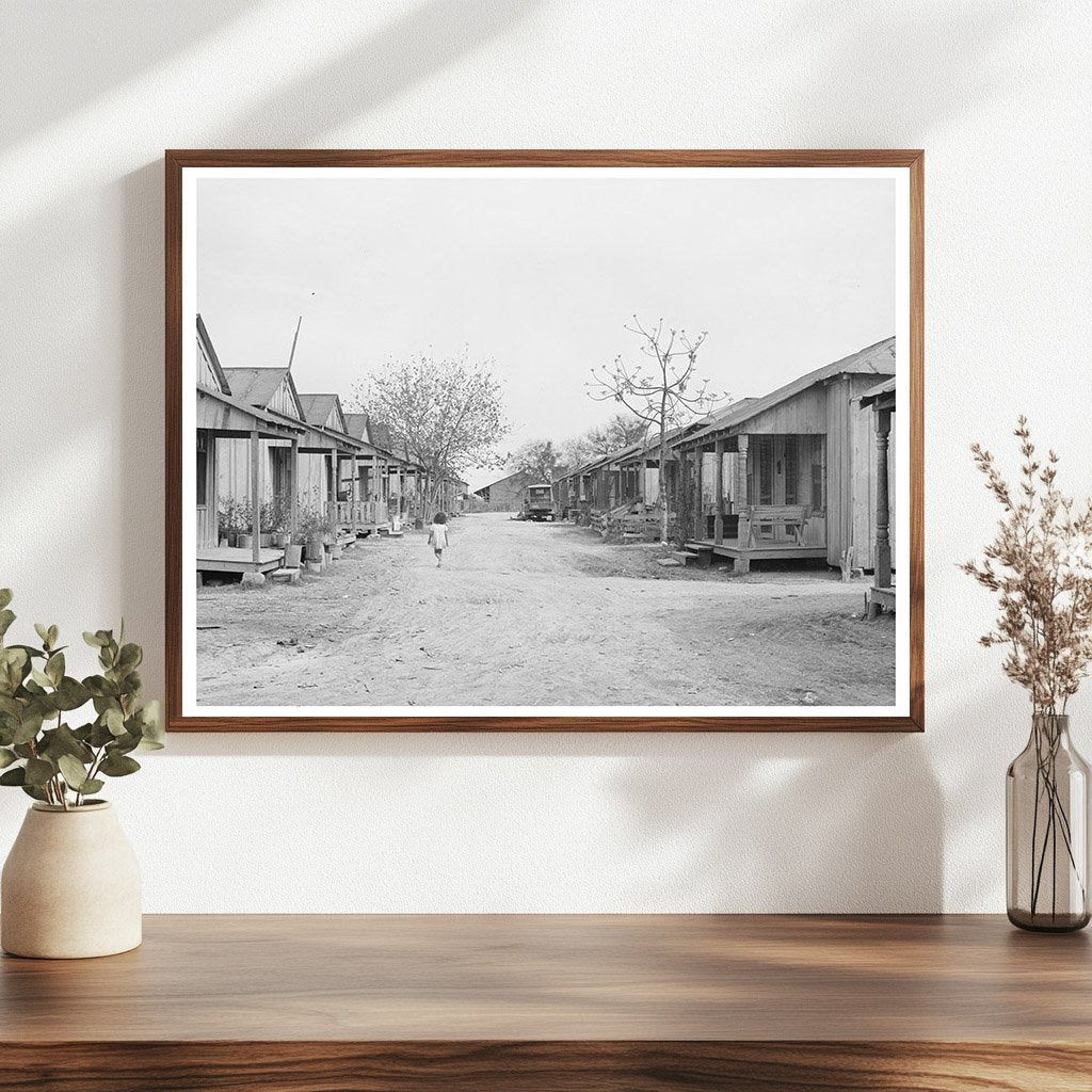 Mexican Quarter Houses in San Antonio Texas 1939