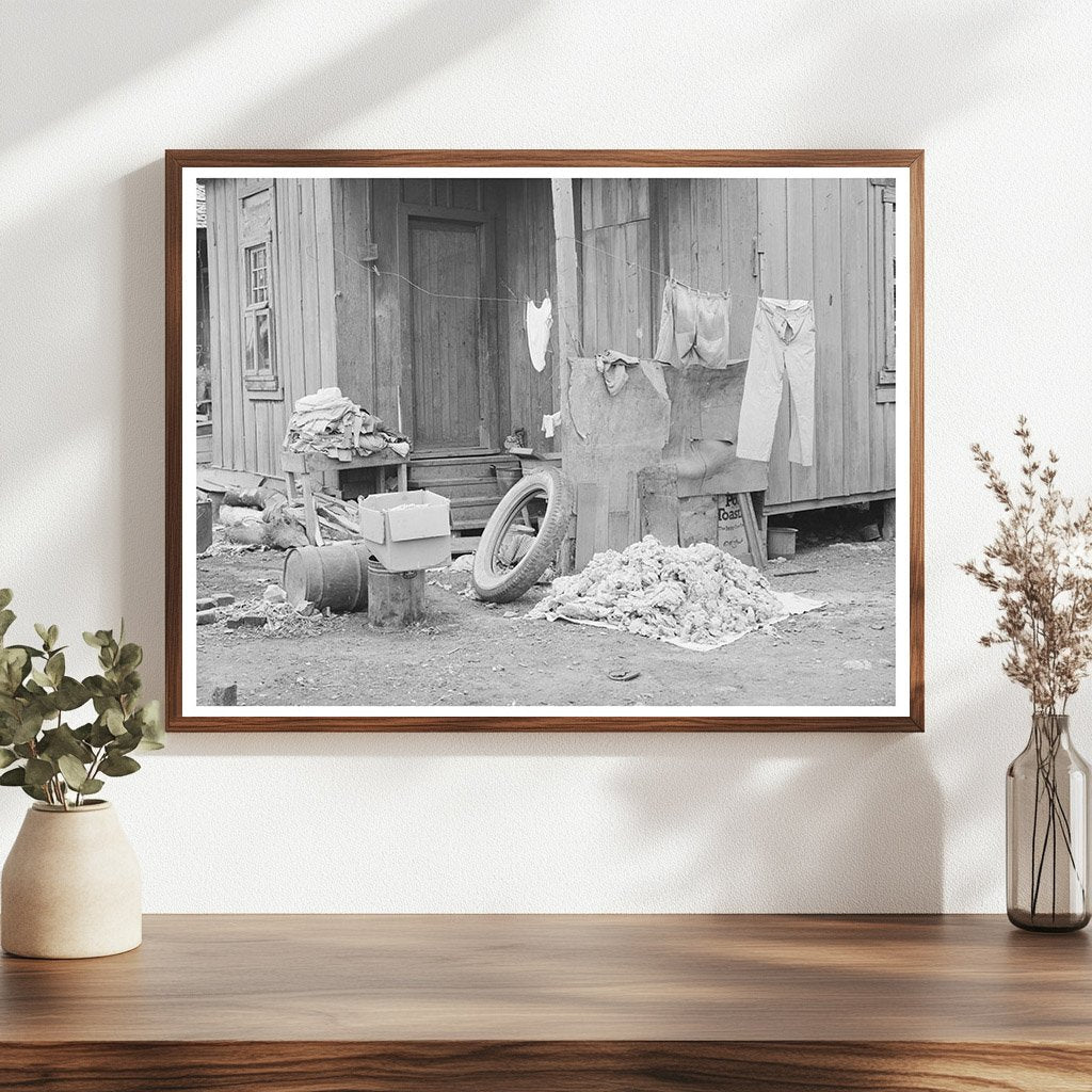 Mexican Quarter Scene San Antonio Texas March 1939