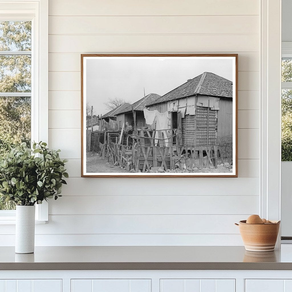 Vintage San Antonio Houses in Disrepair March 1939