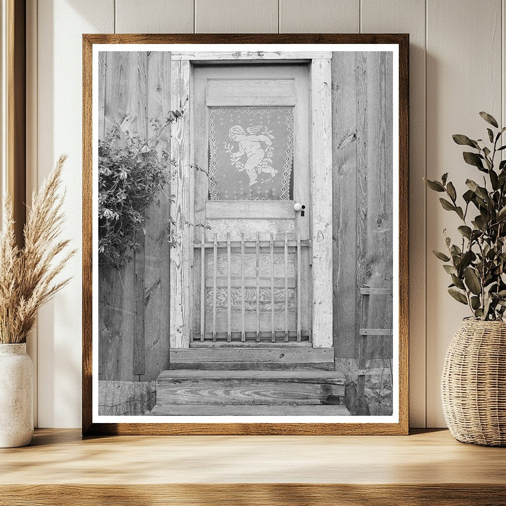 Mexican Home Entrance San Antonio Texas March 1939