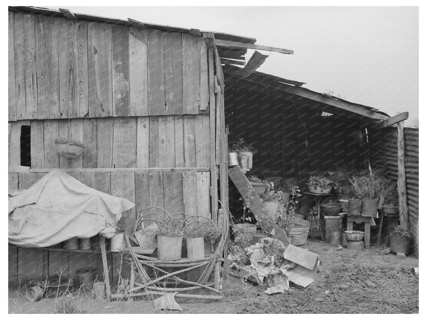 Traditional Mexican House in San Antonio 1939