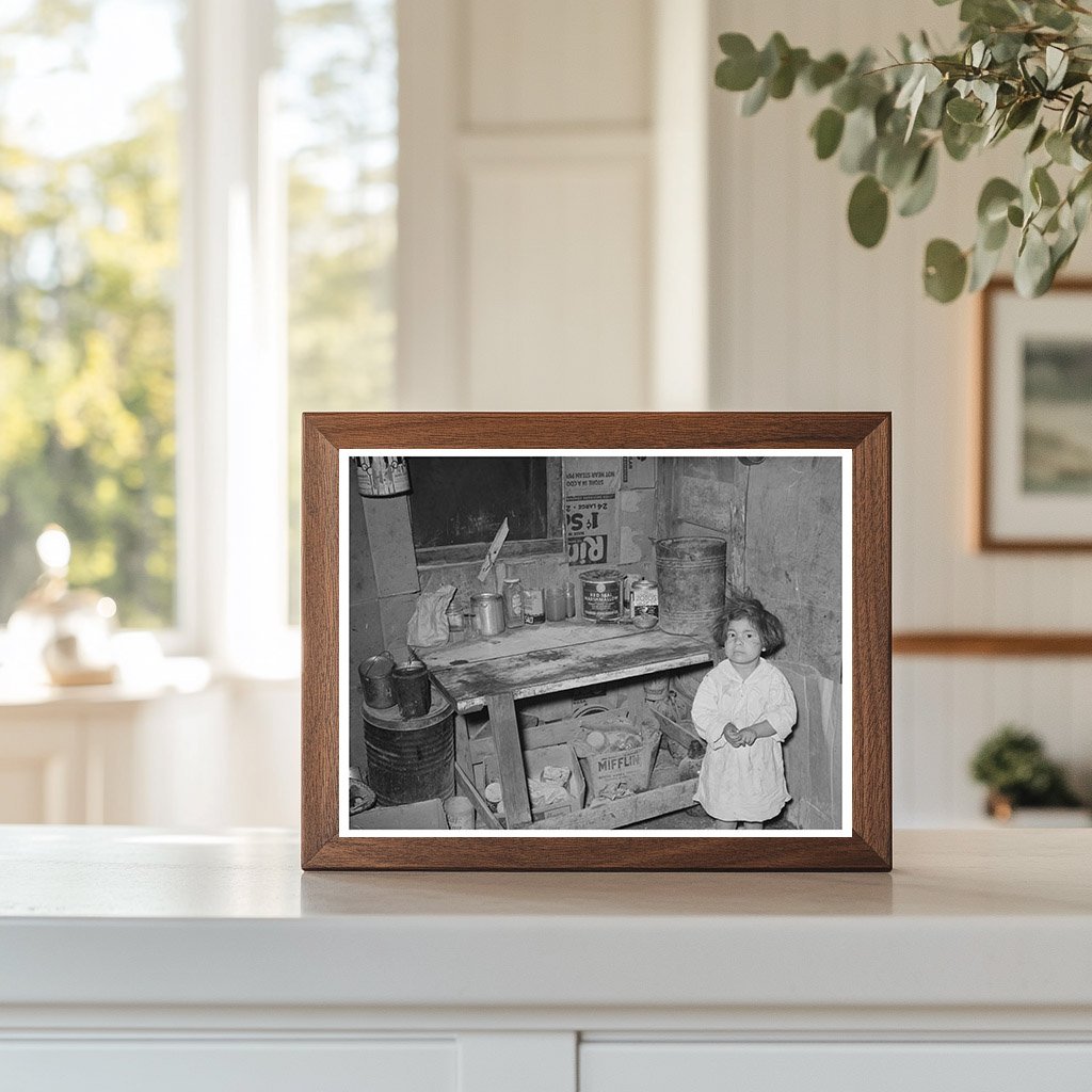 Mexican Kitchen in San Antonio Texas March 1939