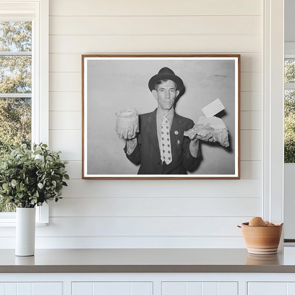 Labor Leader Presents Relief Supplies in San Antonio 1939