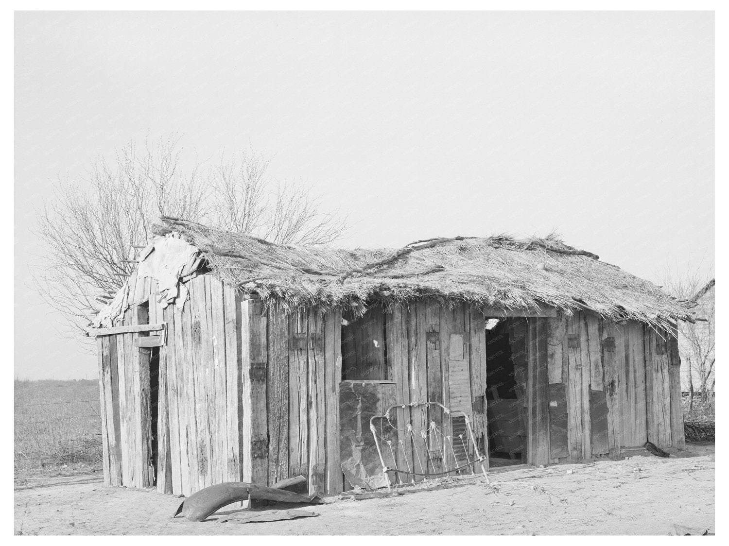 Vintage Living Quarters for Mexican Families Crystal City 1939