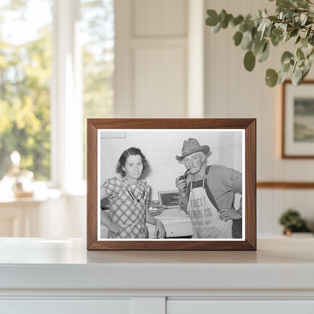 Mr and Mrs Ernest Milton El Indio Texas March 1939