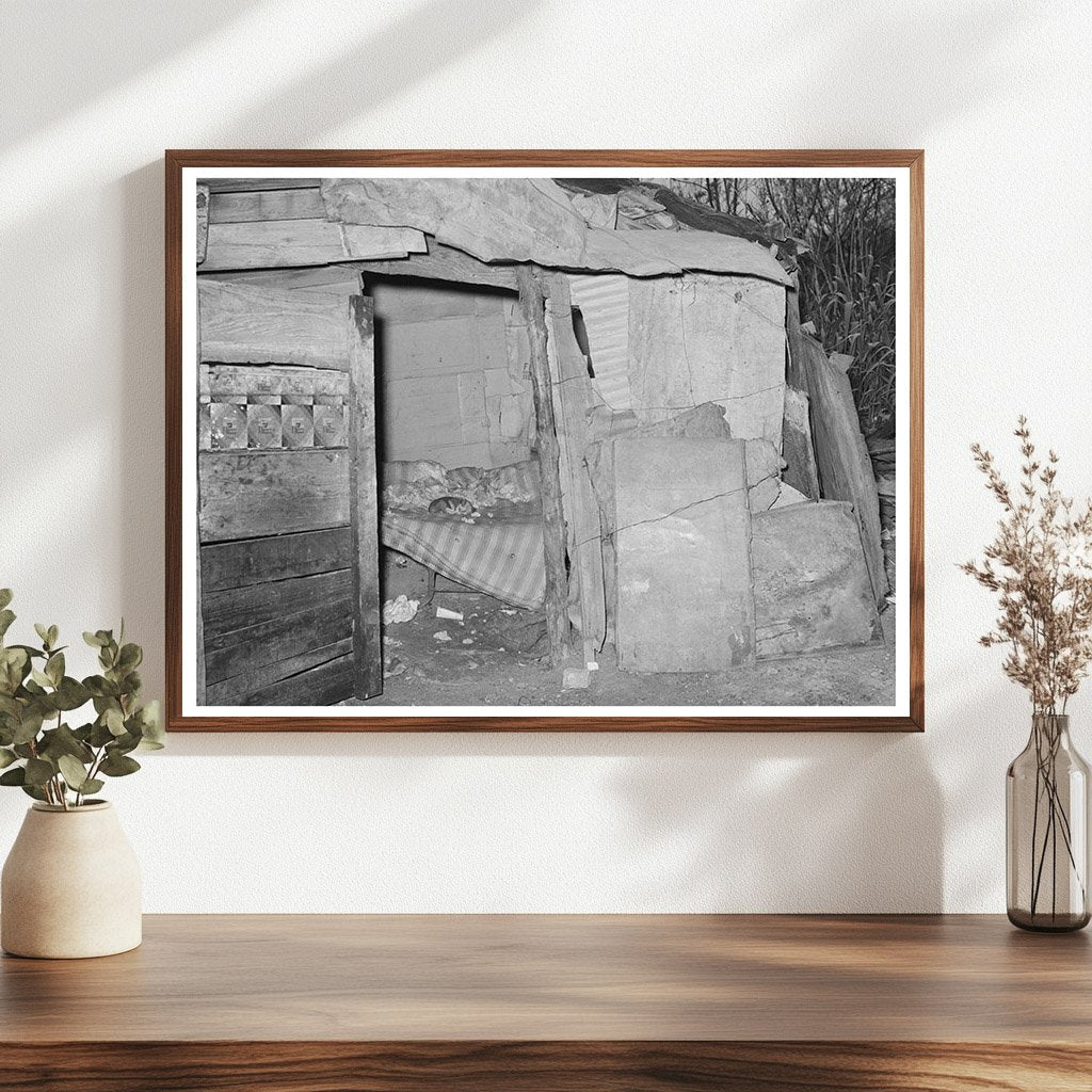 Vintage Bedroom Interior San Antonio Texas 1939