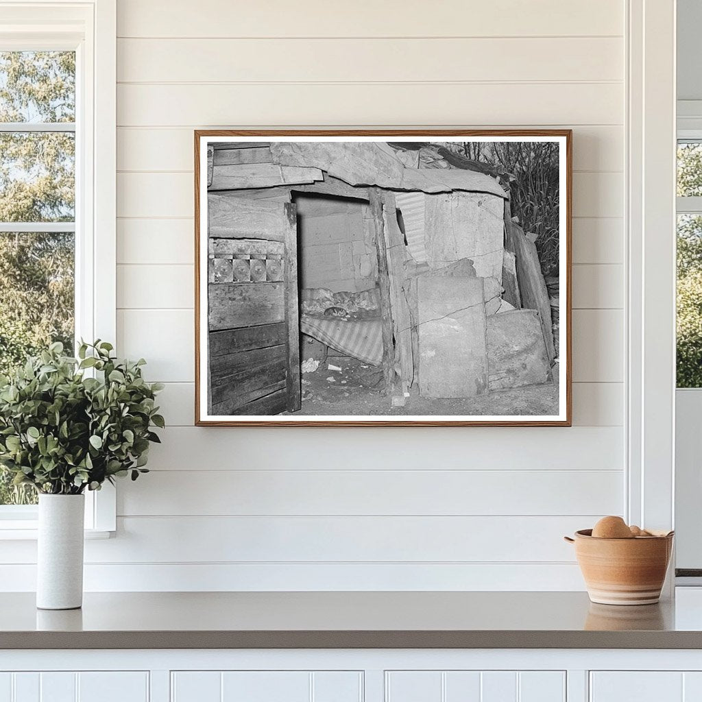 Vintage Bedroom Interior San Antonio Texas 1939