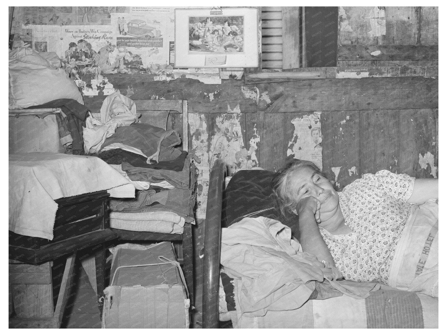 Mexican Woman at Home San Antonio Texas March 1939