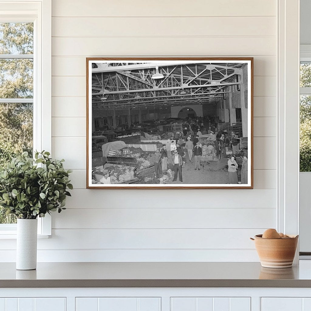 San Antonio Vegetable and Fruit Market March 1939 Image