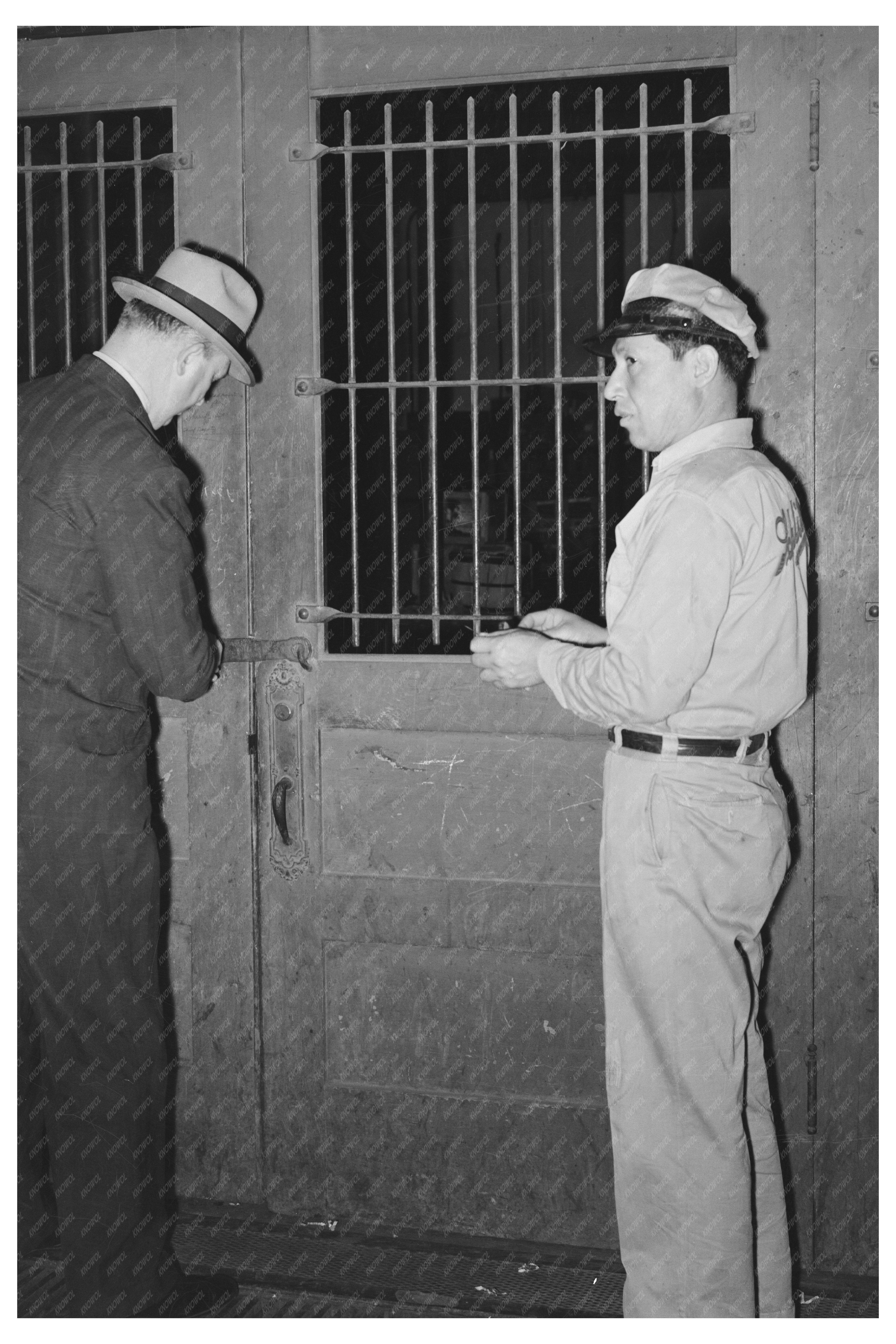 Unlocking Commission House March 1939 San Antonio Texas