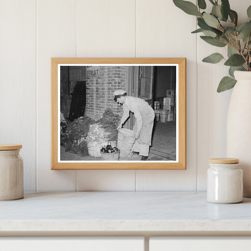 San Antonio Vegetable Market Operations March 1939